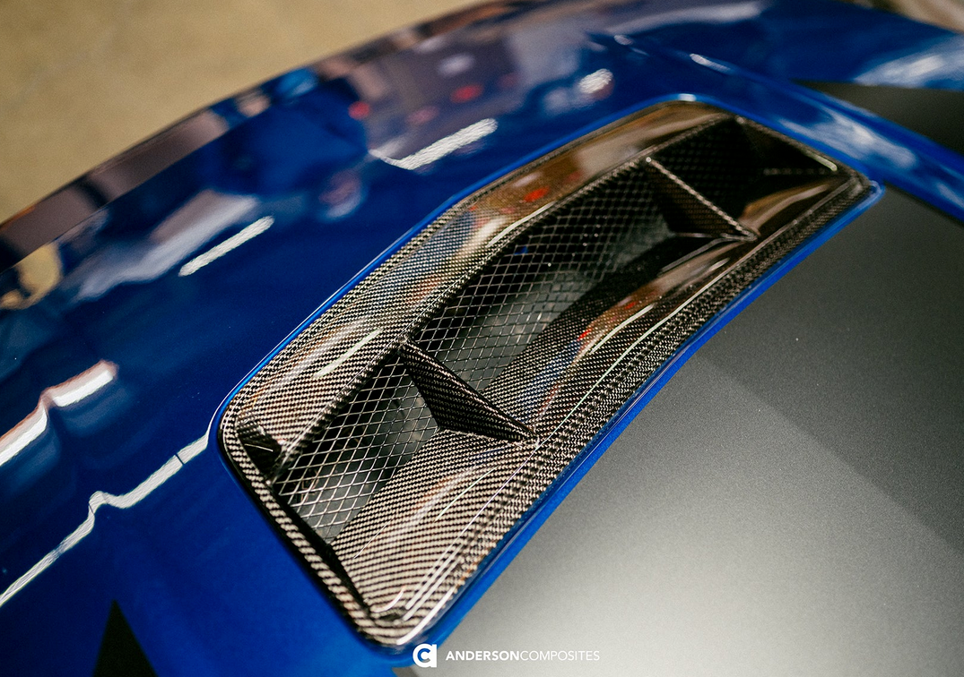 AC Carbon Fiber Hood Vent 2024 Mustang