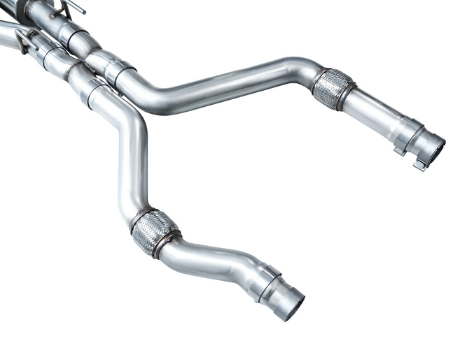 AWE Touring Cat-Back Exhaust, Chrome Tips 2020-2024 Explorer ST