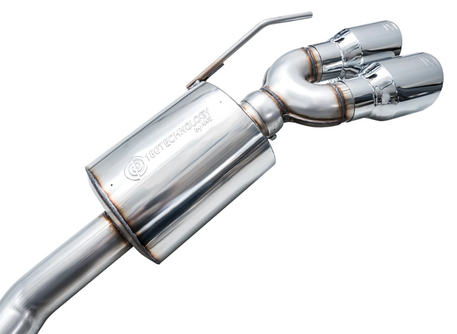 AWE Touring Cat-Back Exhaust, Chrome Tips 2020-2024 Explorer ST - Speedlogix