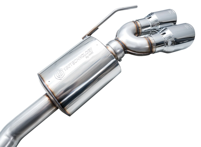 AWE Touring Cat-Back Exhaust, Chrome Tips 2020-2024 Explorer ST