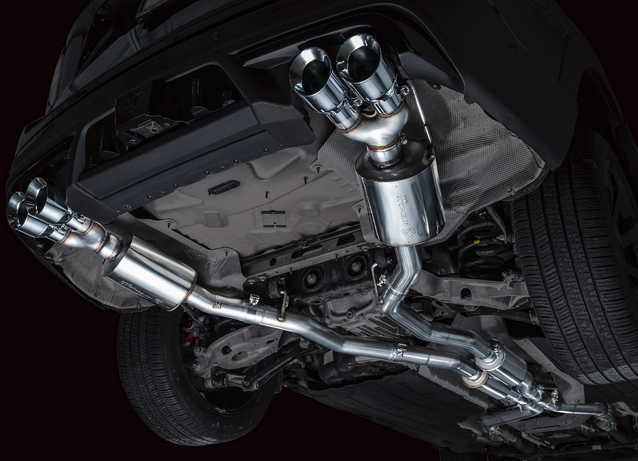 AWE Touring Cat-Back Exhaust, Chrome Tips 2020-2024 Explorer ST