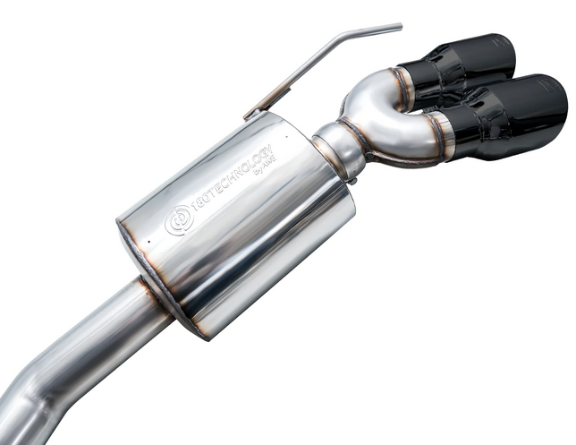 AWE Touring Cat-Back Exhaust, Black Tips 2020-2024 Explorer ST - Speedlogix