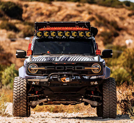 AFC 4.5" Fender Flares 2021-2024 Bronco Raptor - Speedlogix