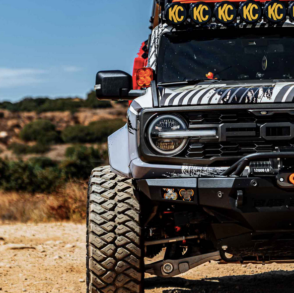 AFC 4.5" Fender Flares 2021-2024 Bronco Raptor - Speedlogix