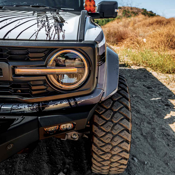 AFC 4.5" Fender Flares 2021-2024 Bronco Raptor - Speedlogix