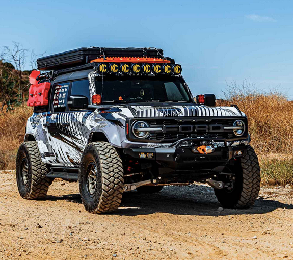 AFC 4.5" Fender Flares 2021-2024 Bronco Raptor - Speedlogix