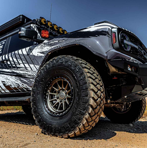 AFC 4.5" Fender Flares 2021-2024 Bronco Raptor - Speedlogix