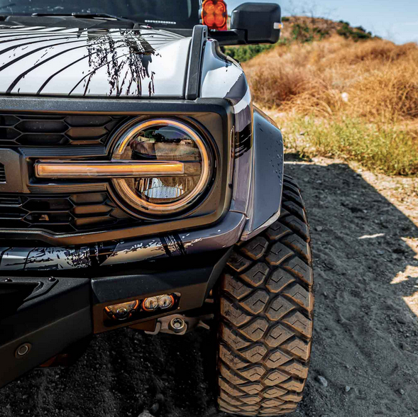 AFC 7.5" Fender Flares 2021-2024 Bronco Raptor - Speedlogix
