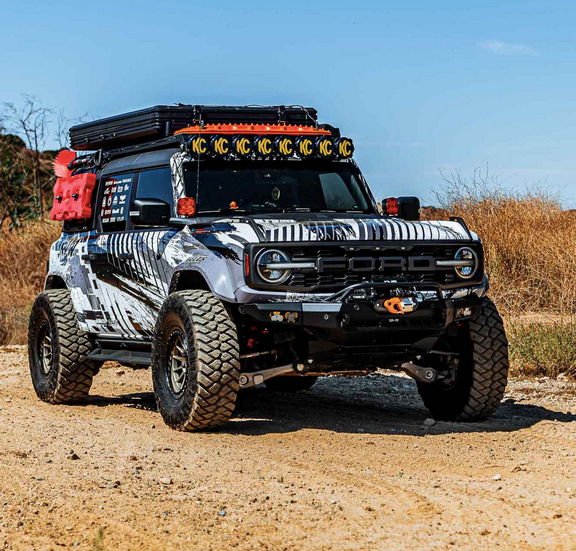 AFC 7.5" Fender Flares 2021-2024 Bronco Raptor - Speedlogix