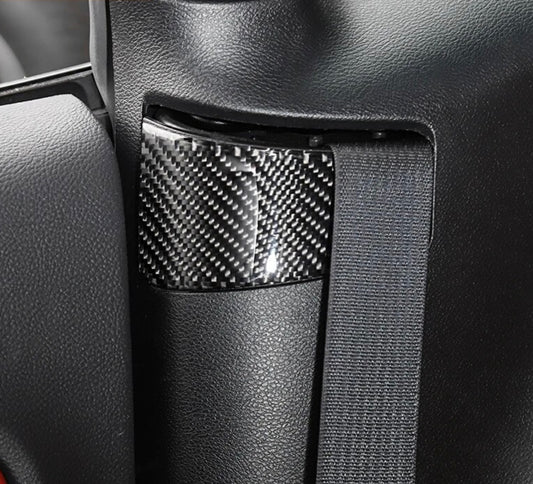 Speedlogix Carbon Print Seat Belt Guides 2015-2023 Challenger - Speedlogix