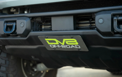 DV8 Capable Bumper Slanted Front License Plate Mount