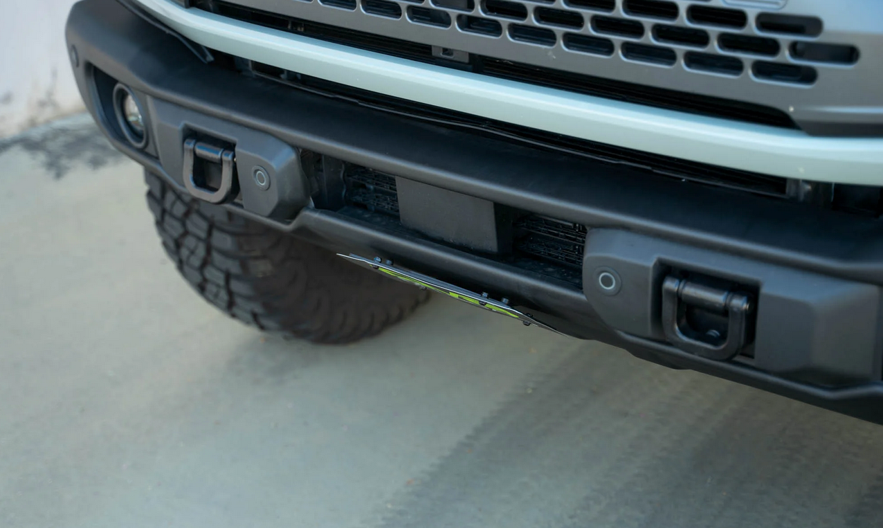 DV8 Capable Bumper Slanted Front License Plate Mount