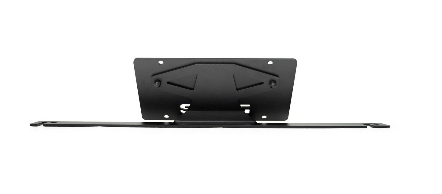 DV8 Capable Bumper Slanted Front License Plate Mount