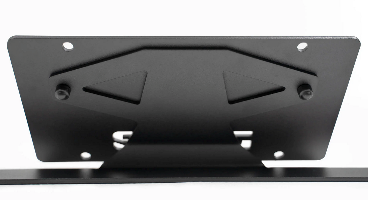 DV8 Capable Bumper Slanted Front License Plate Mount