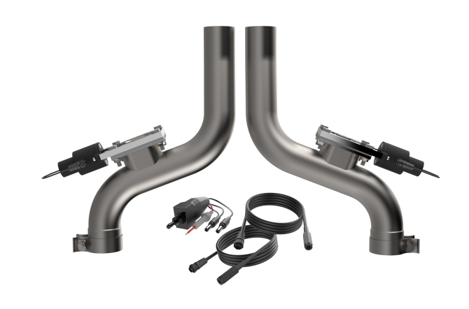 QTP Aggressor Electric Cutout Pipes 2011-2023 Challenger/Charger 6.2L/392/6.4L - Speedlogix