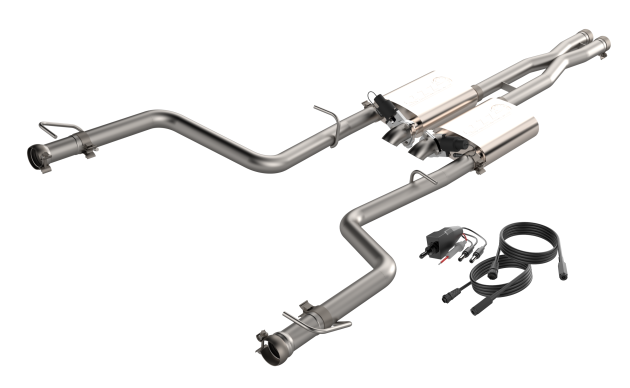 QTP Screamer Cat-Back Exhaust w/ Cut-Outs 2015-2023 Challenger 5.7L