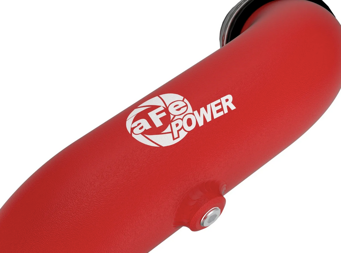 aFe BladeRunner 2-3/4" Aluminum Hot Charge Pipe Red 2020-2021 Explorer ST - Speedlogix