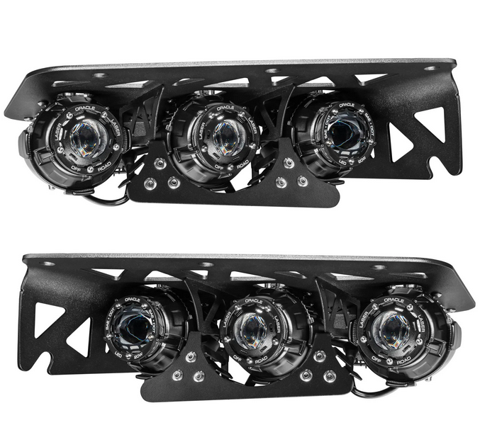 Oracle Laser Auxiliary Light / LED Fog Light Kit 2021-2024 Bronco - Speedlogix
