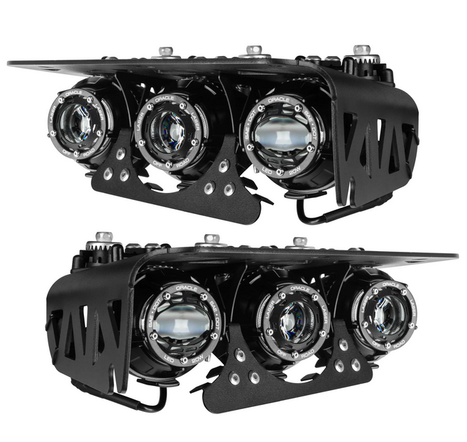 Oracle Laser Auxiliary Light / LED Fog Light Kit 2021-2024 Bronco - Speedlogix