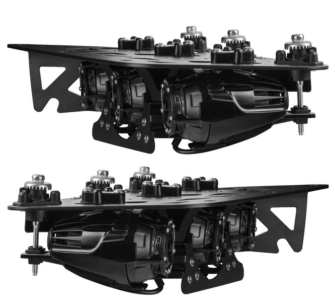 Oracle Laser Auxiliary Light / LED Fog Light Kit 2021-2024 Bronco - Speedlogix