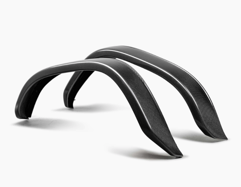 AC Carbon Fiber Front Fender Flares 2022-2024 Bronco 4-Door