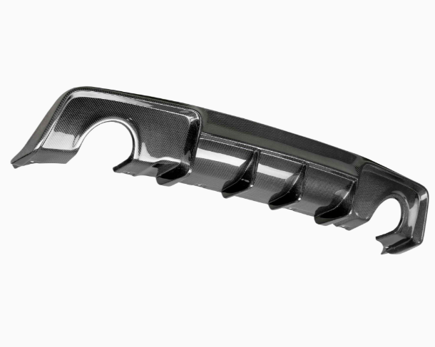 AC Carbon Fiber Rear Diffuser 2020-2022 Charger Widebody