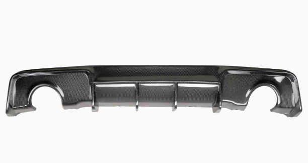 AC Carbon Fiber Rear Diffuser 2020-2022 Charger Widebody