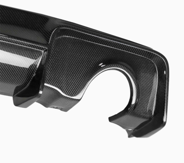 AC Carbon Fiber Rear Diffuser 2020-2022 Charger Widebody
