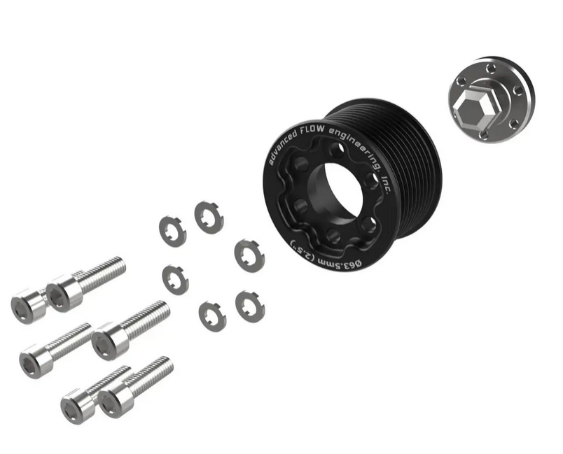 aFe Supercharger Power Pulley Kit w/ Hub 2015-2023 Challenger/Charger 6.2L - Speedlogix