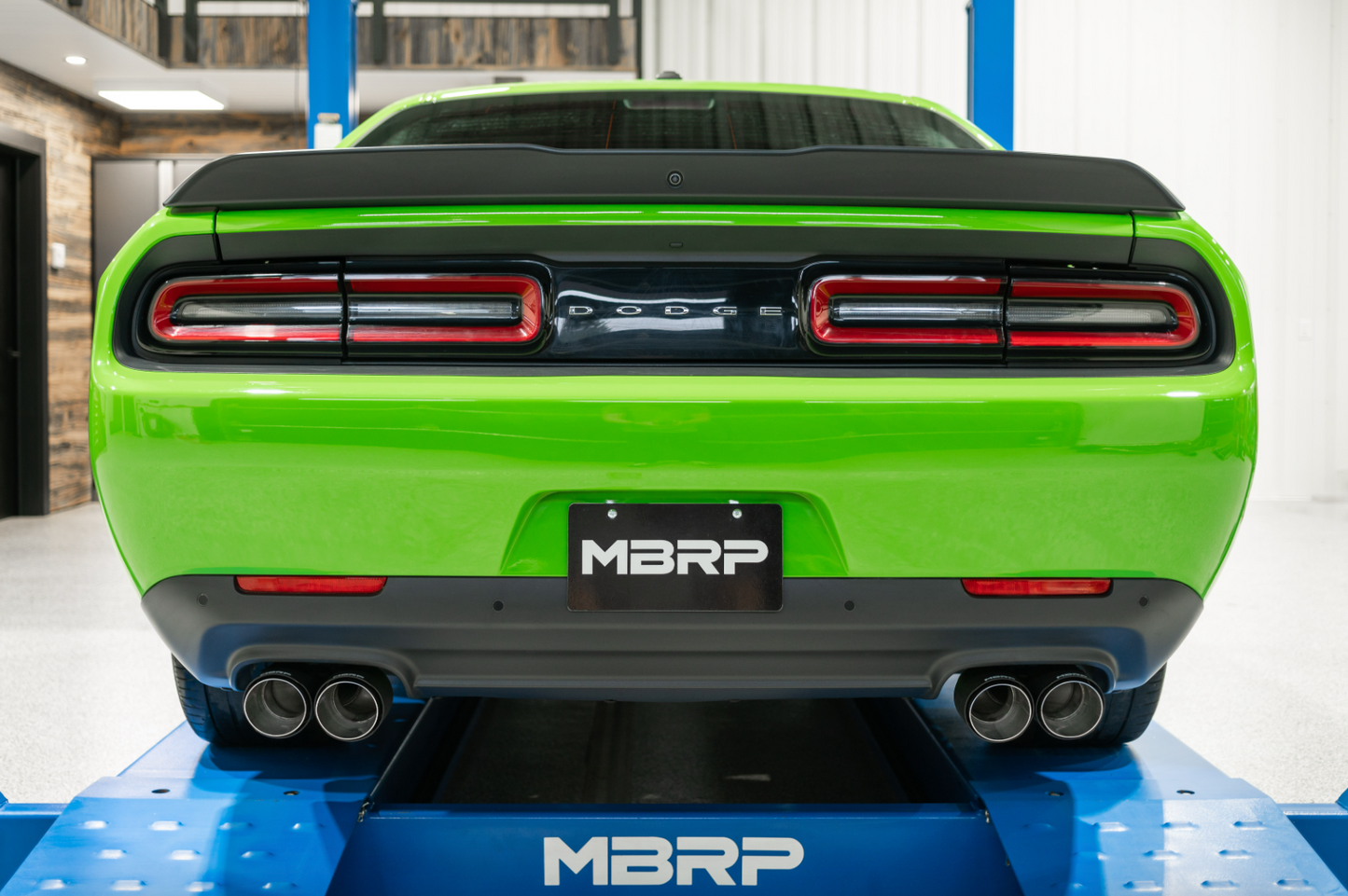 MBRP 3" Armor Pro Race Cat-Back Exhaust, Carbon Tips 2015-2023 Challenger 5.7L/6.2L/392/6.4L