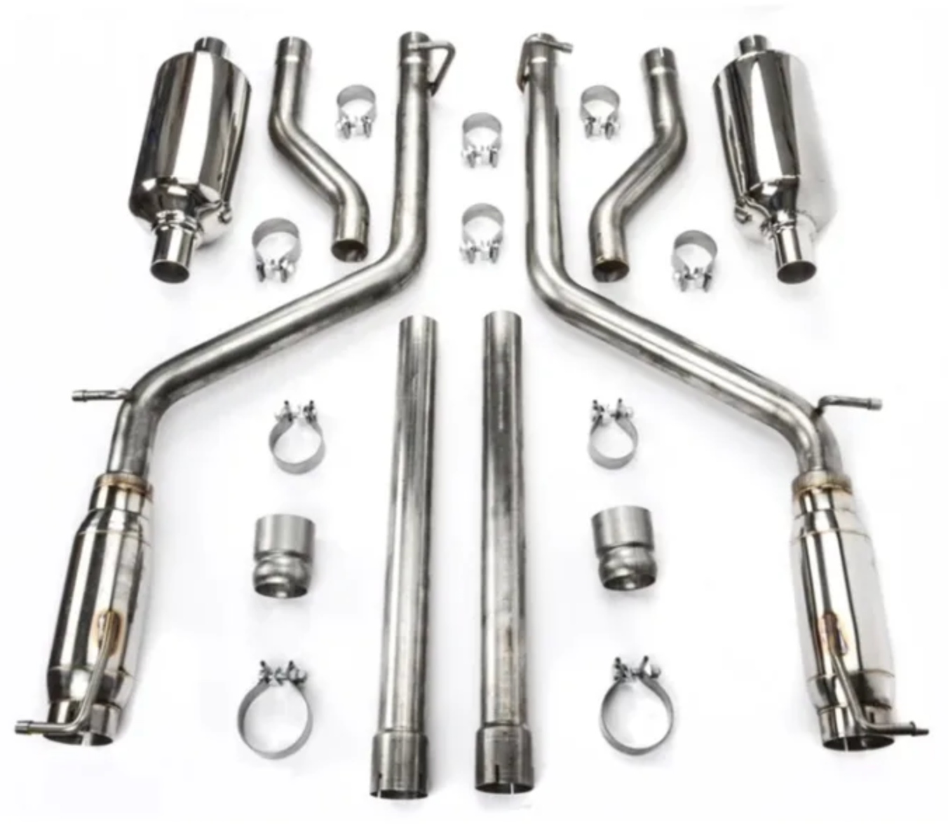 Zoomers Exhaust Cat-Back 2015-2023 Charger 6.2L, 6.4L - Speedlogix