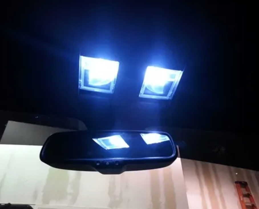 Radius LED Overhead Console Lights (Pair) 2005-2023 Challenger/Charger - Speedlogix