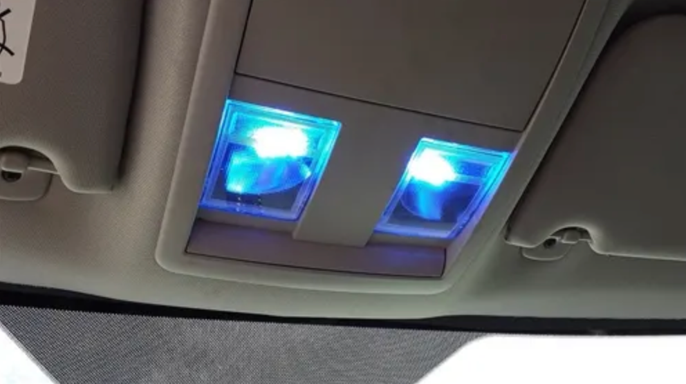 Radius LED Overhead Console Lights (Pair) 2005-2023 Challenger/Charger - Speedlogix