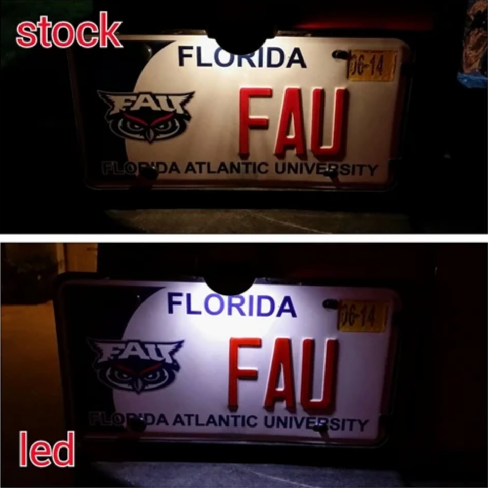 Radius License Plate LED Bulb 2006-2023 Challenger/Charger - Speedlogix