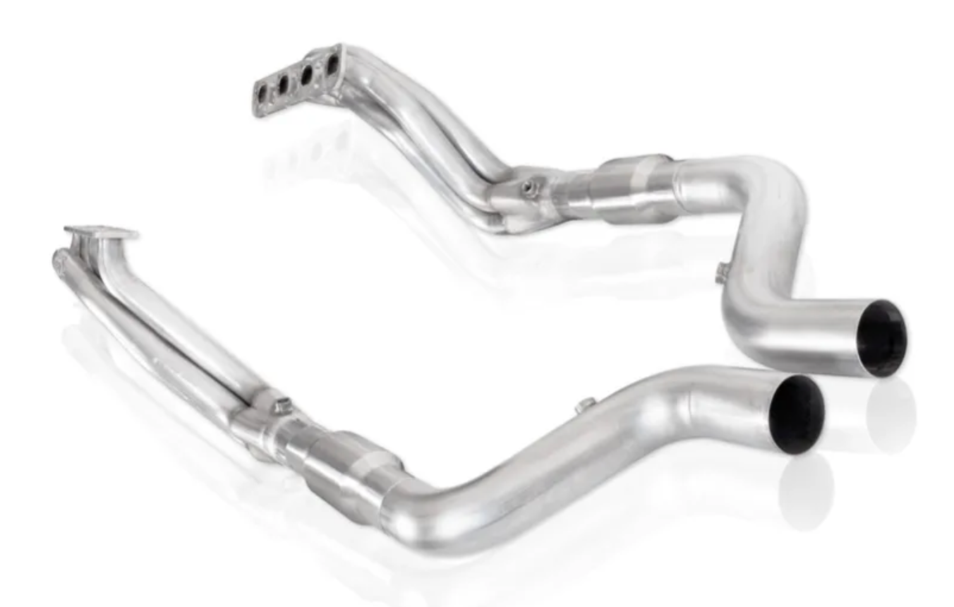 Stainless Works 2" Long Tube Headers, Catted Mid-Pipes 2005-2023 Challenger/Charger 5.7L/6.2L/392/6.4L - Speedlogix