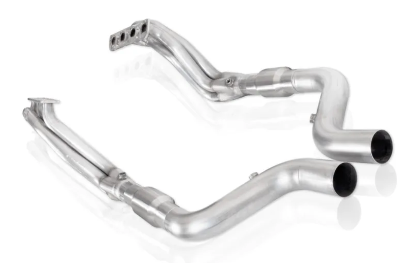 Stainless Works 2" Long Tube Headers, Catted Mid-Pipes 2005-2023 Challenger/Charger 5.7L/6.2L/392/6.4L