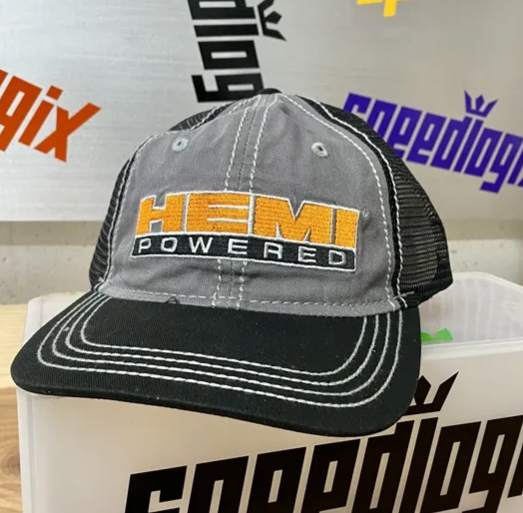 Grey/Black Hemi Powered Hat