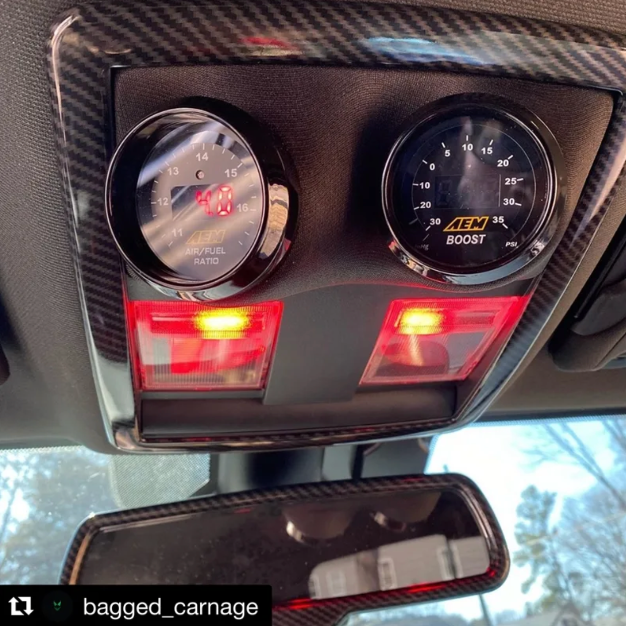 Speedlogix Dual Overhead Gauge Pod 2008-2023 Challenger