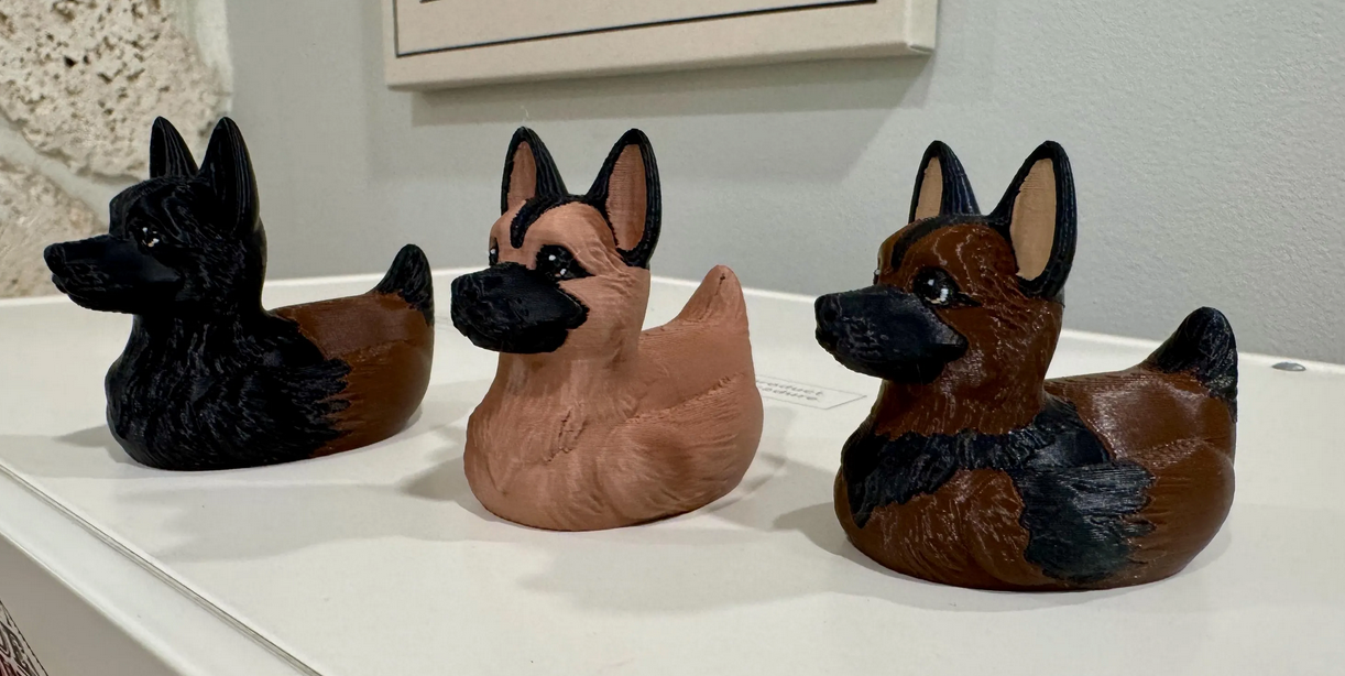 German Shepherd / Belgian Malinois Dog Duck