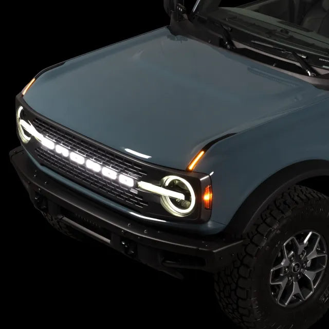 Putco Luminix DRL LED Lights Hood Limbs Bronco 2021-2025 - Speedlogix
