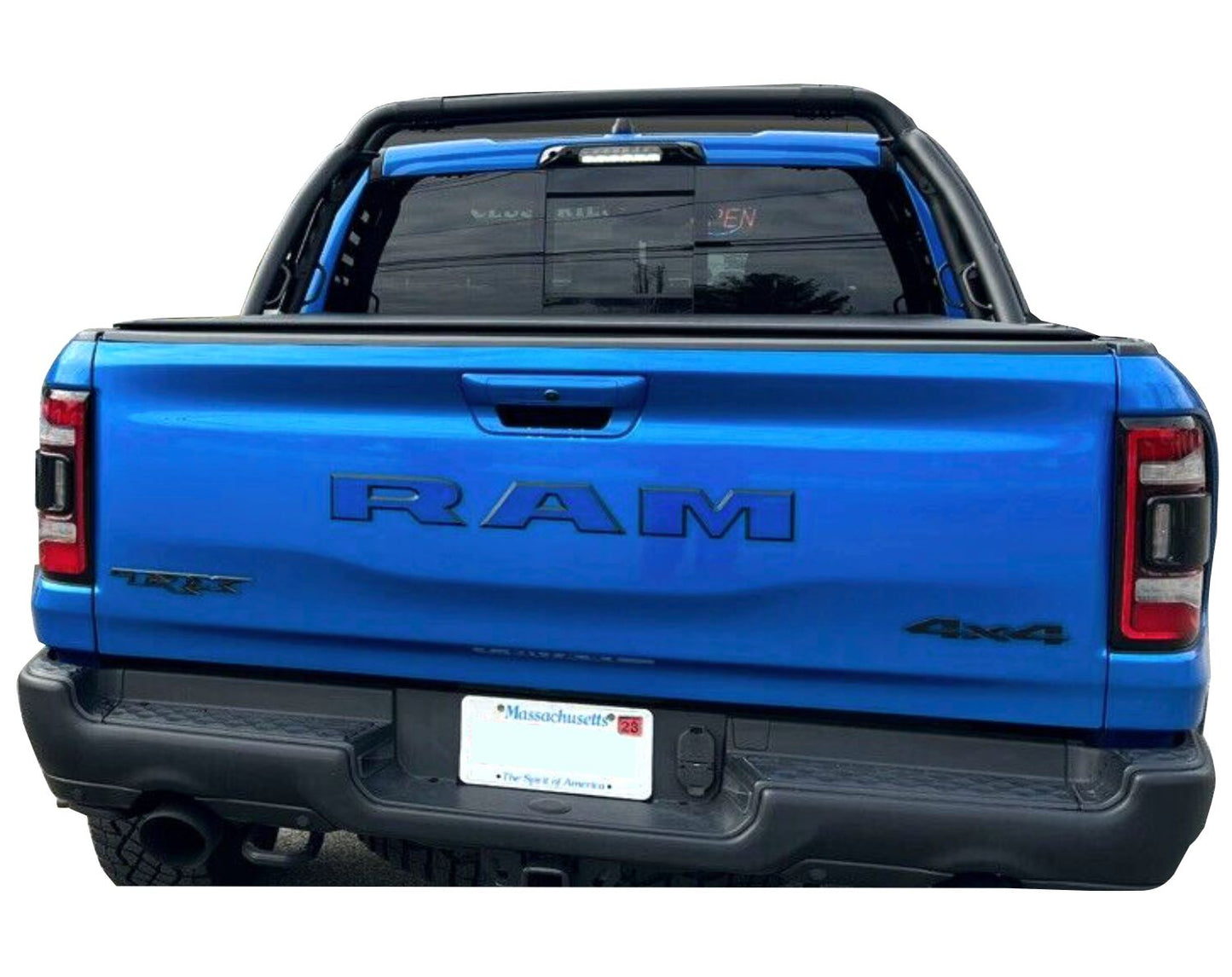 RAM Tailgate Emblem Overlay Decal - 2021-2024 Ram TRX