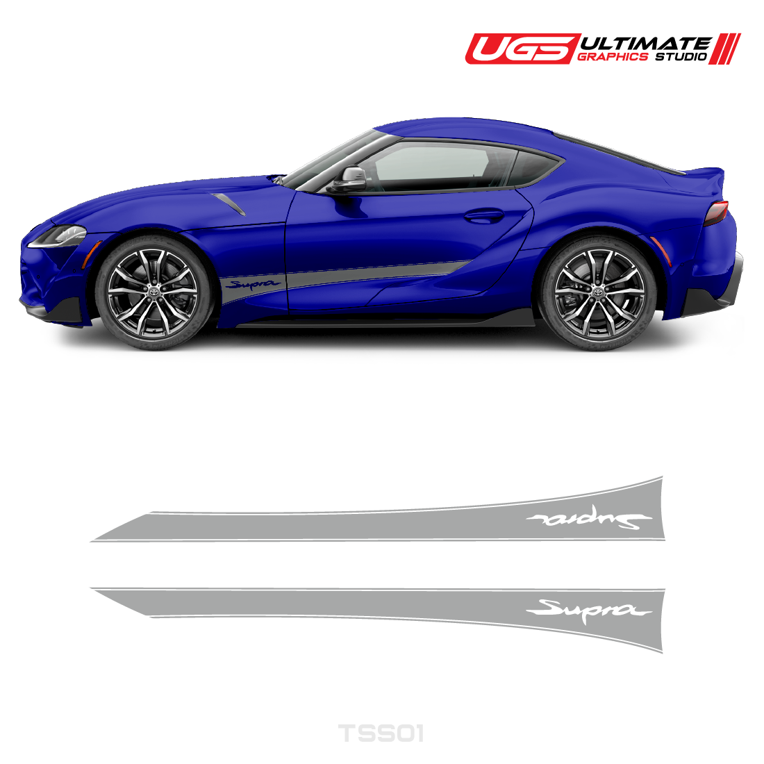 Toyota Supra Side Graphics