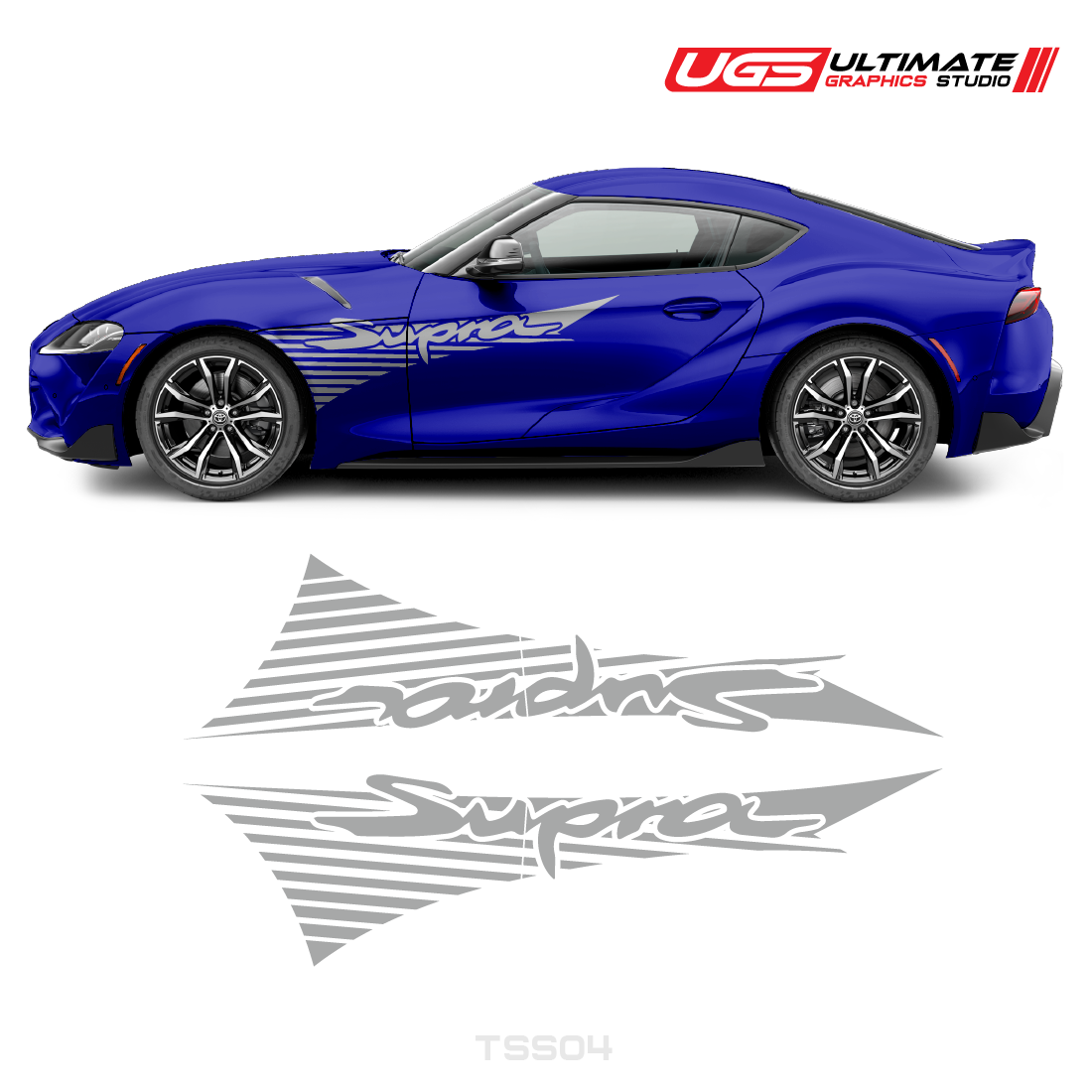 Toyota Supra Side Graphics