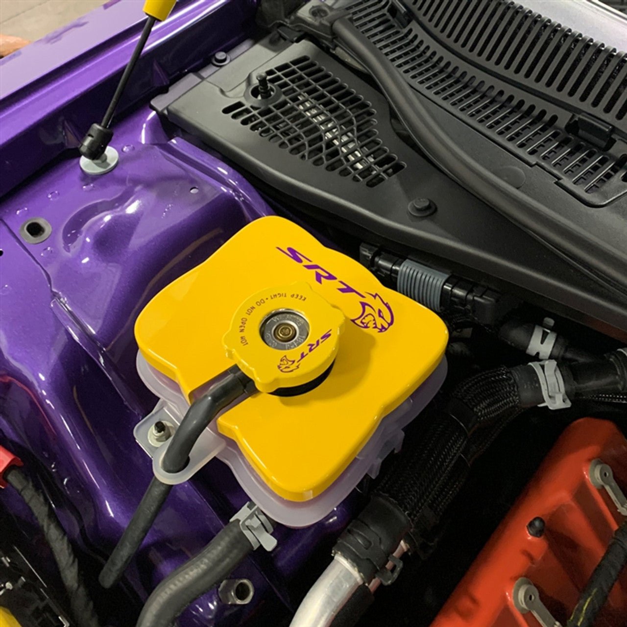 ABD Intercooler Tank Cover 2015 - 2023 Challenger/Charger Hellcat - Speedlogix