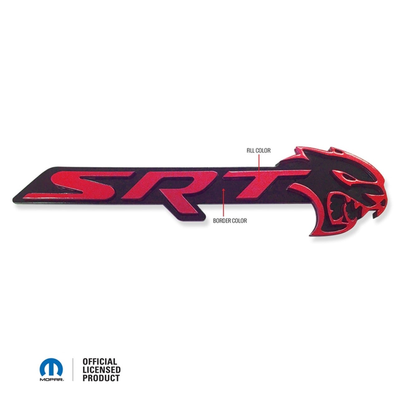 ABD SRT Hellcat Grill Badge 2015 - 2023 Charger - Speedlogix
