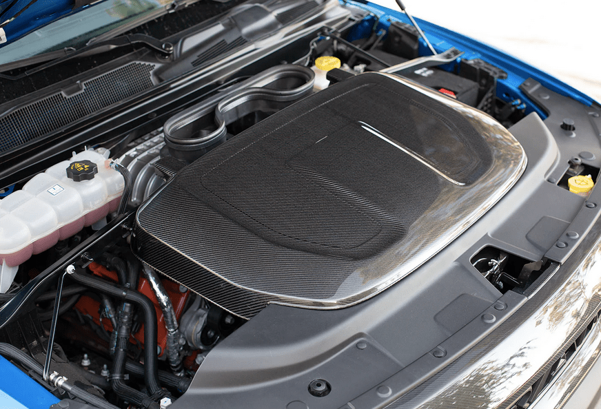 AC Carbon Fiber Engine Cover 2021 - 2023 TRX - Speedlogix