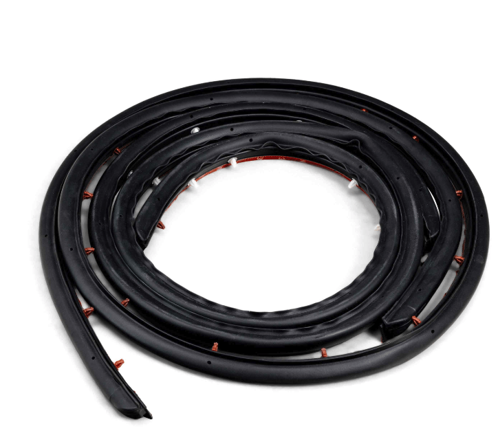 AC Rear Fiberglass Halo Doors, Carbon Inserts 2021 - 2024 Bronco 4 - Door - Speedlogix