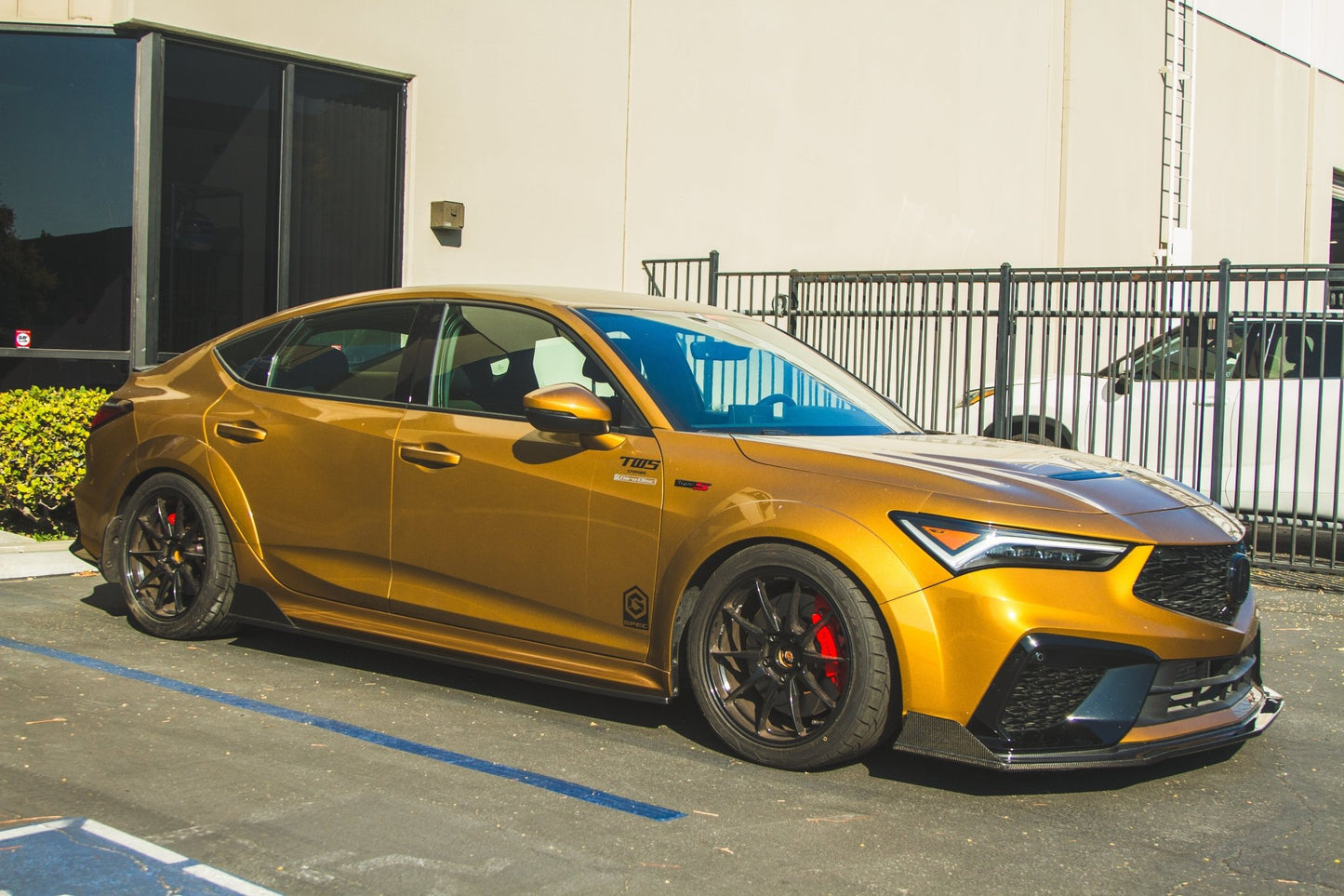 Acura Integra Type S DE5 Carbon Fiber Side Rocker Extensions/ Side Skirt 2023 - Current - Speedlogix