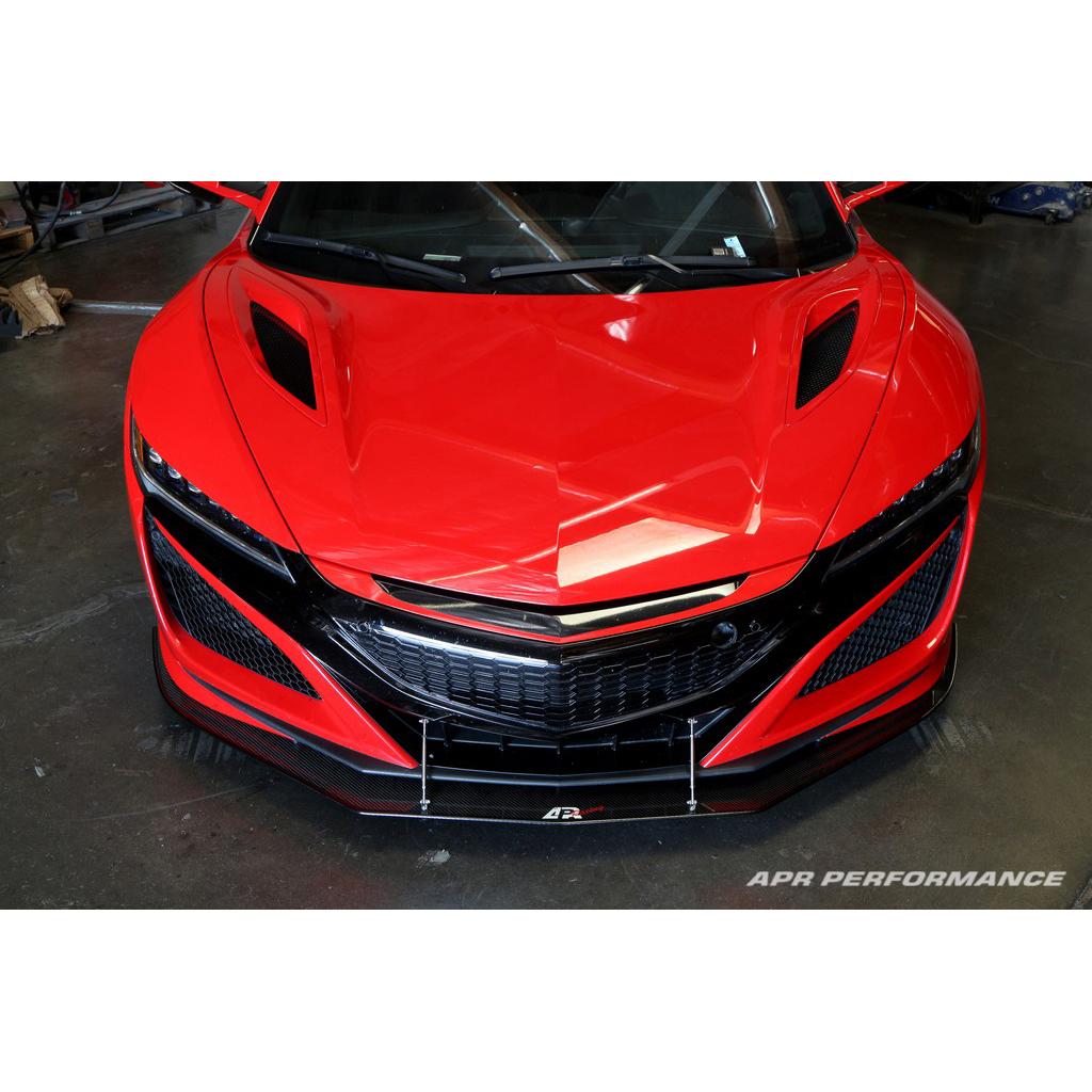 Acura NSX Stock Bumper Carbon Fiber Front Wind Splitter 2016 - 2022 - Speedlogix