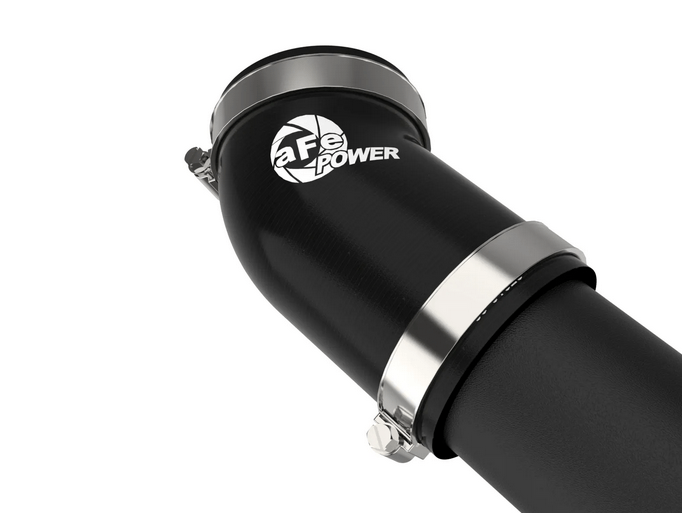 aFe BladeRunner 2 - 3/4" Aluminum Hot Charge Pipe Black 2020 - 2021 Explorer ST - Speedlogix